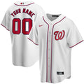 Custom Washington Nationals Alternate Jersey - White