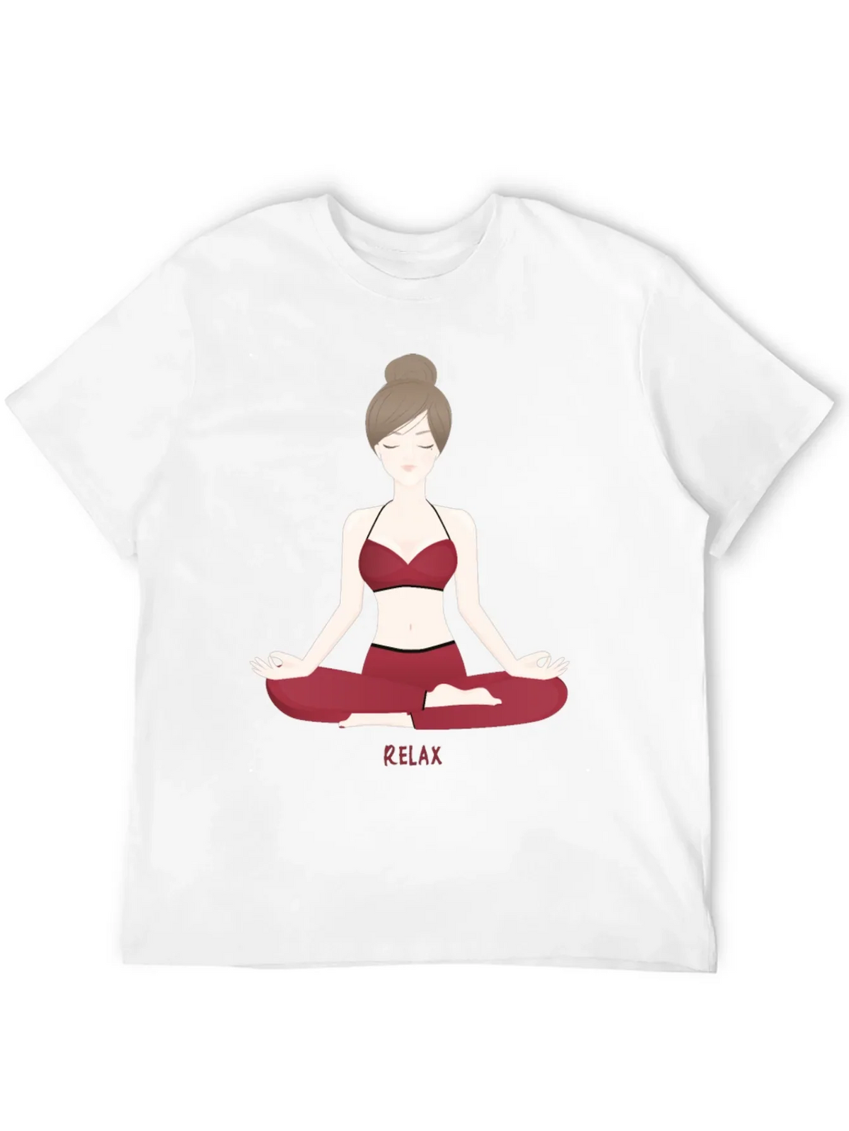 Relax Yoga T-Shirt - Stylish Graphic Tee