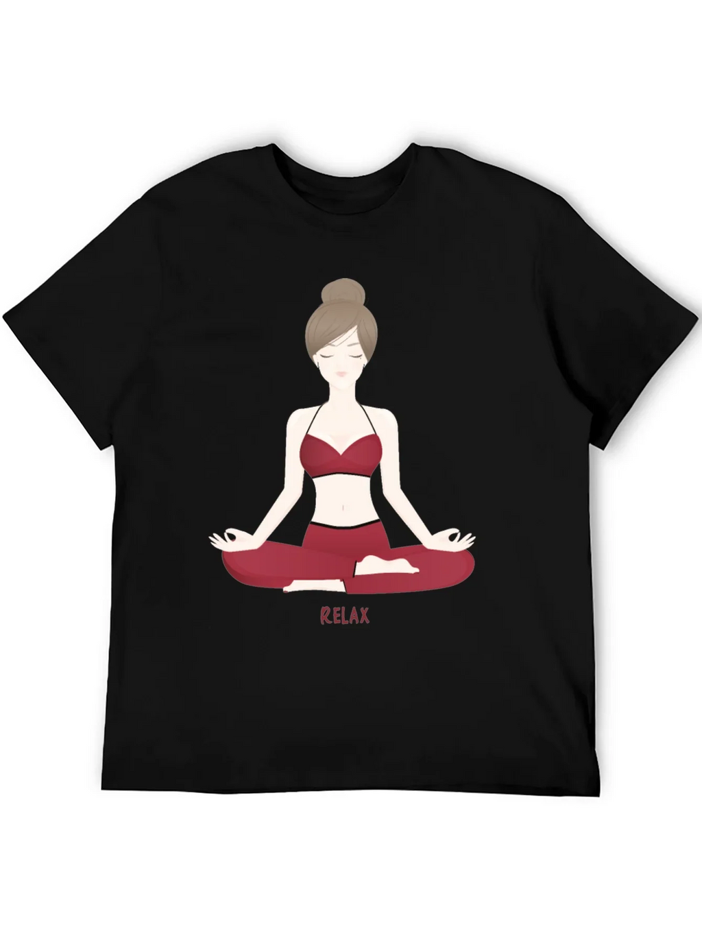 Relax Yoga T-Shirt - Stylish Graphic Tee