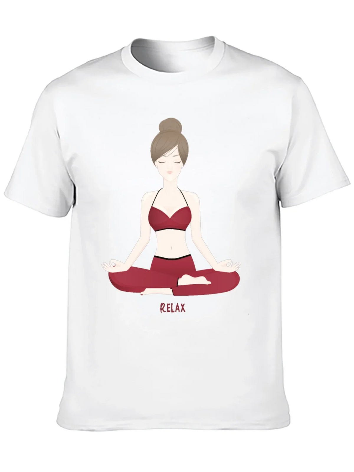 Relax Yoga T-Shirt - Stylish Graphic Tee