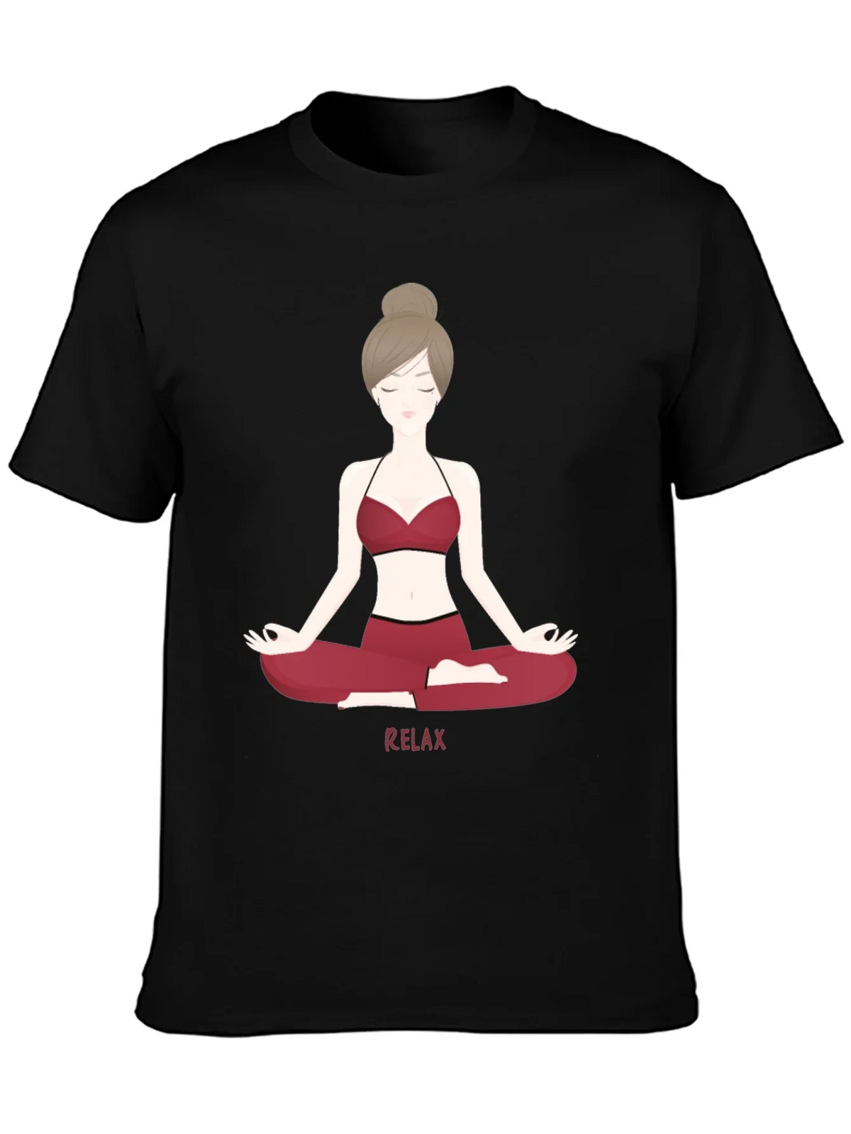 Relax Yoga T-Shirt - Stylish Graphic Tee