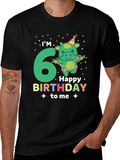 Im 6! Dragon Birthday T-Shirt