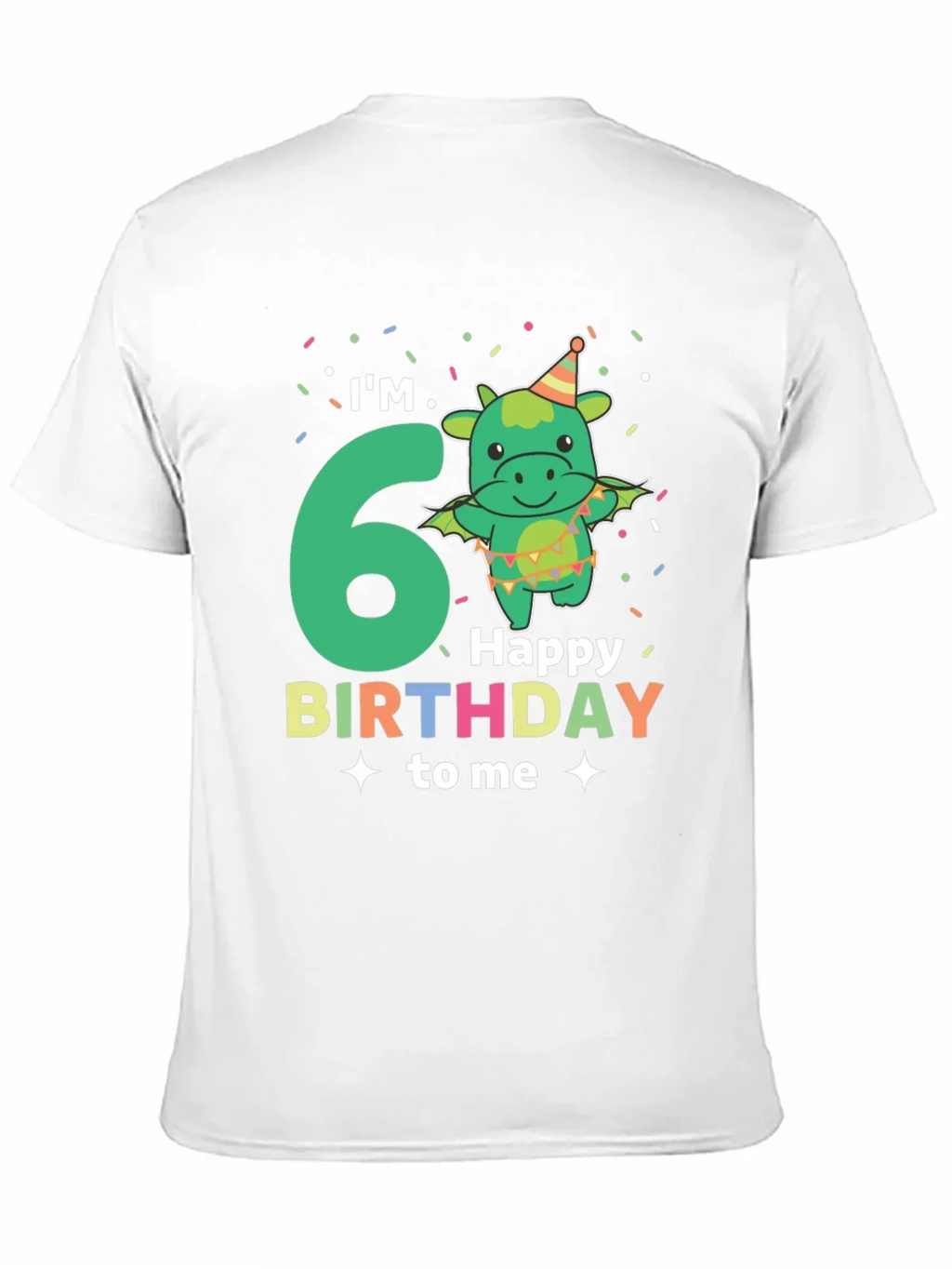 Im 6! Dragon Birthday T-Shirt
