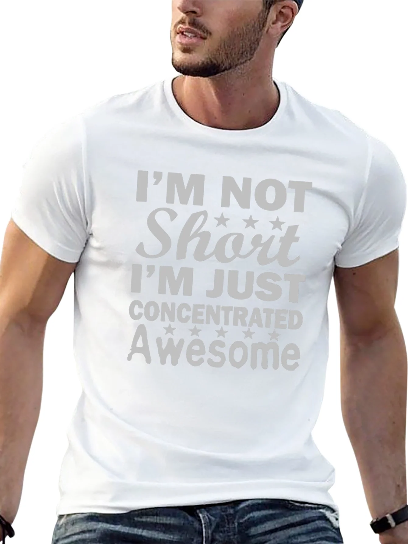 Im Not Short T-Shirt - Concentrated Awesome