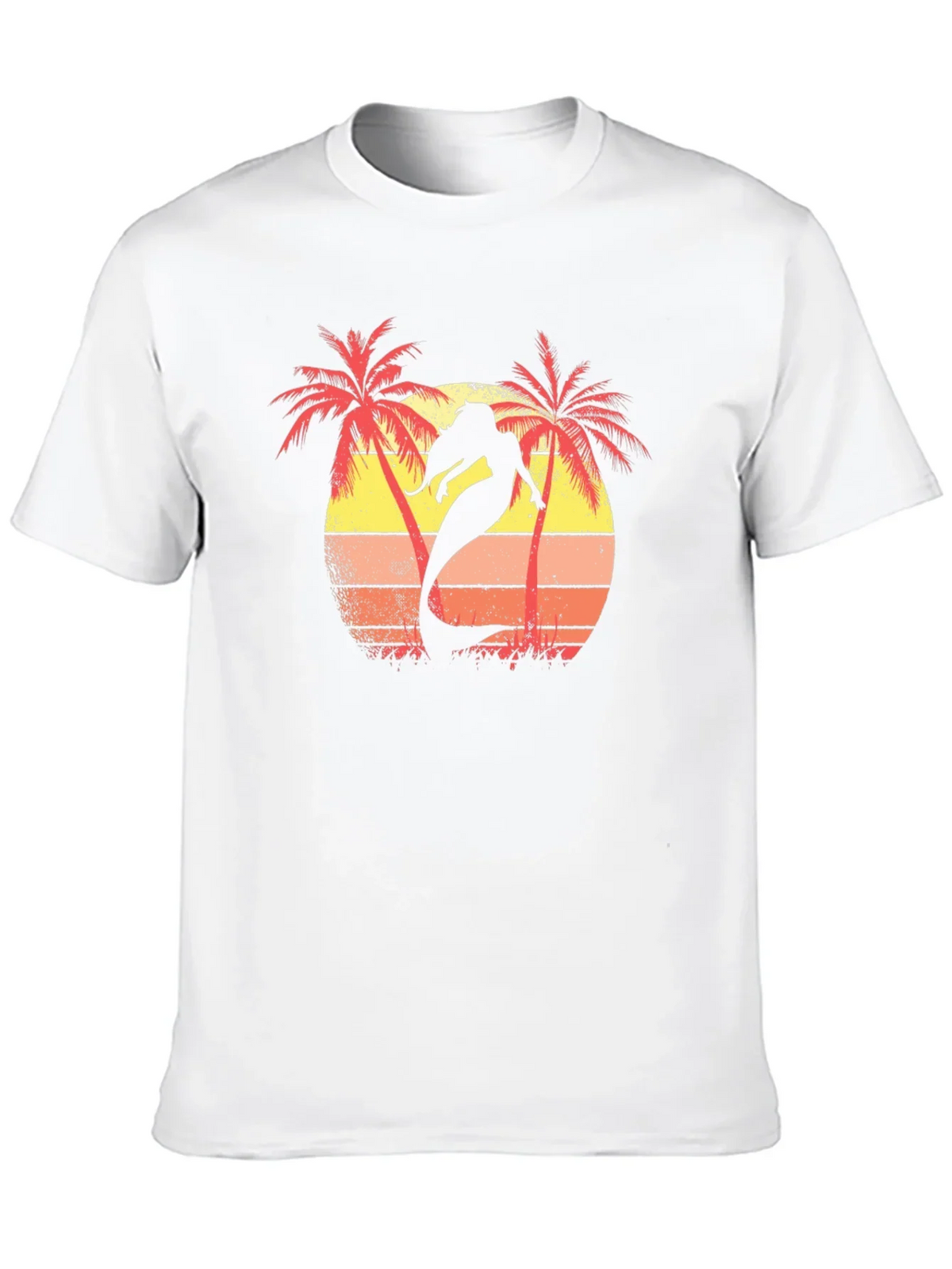 Mermaid Sunset Graphic T-Shirt