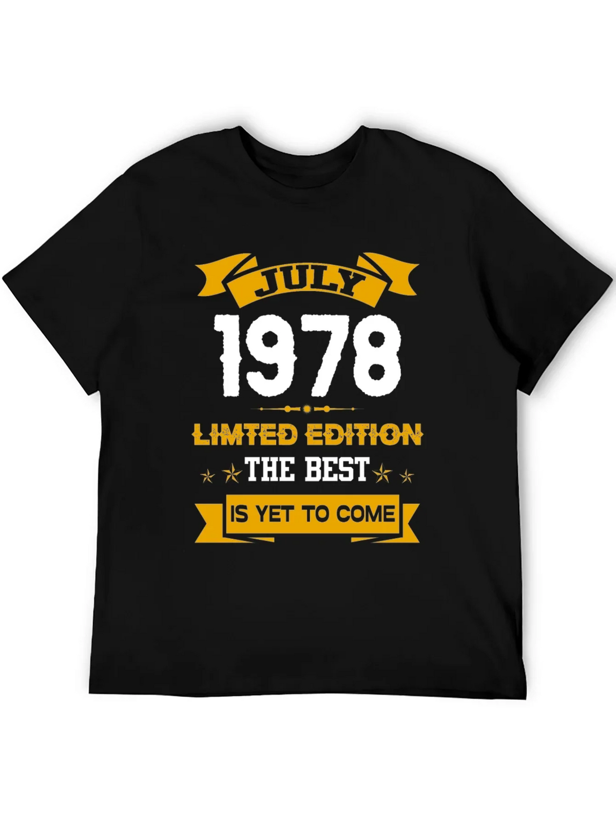 July 1978 Limited Edition Birthday T-Shirt