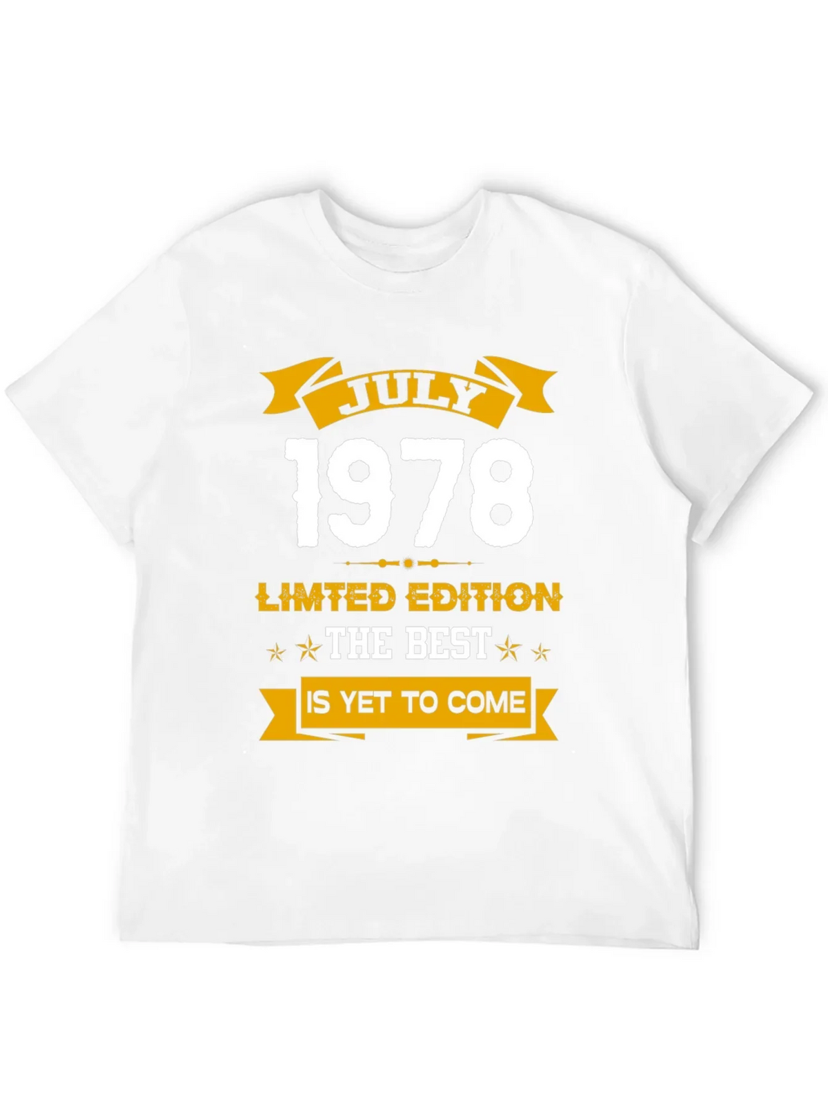 July 1978 Limited Edition Birthday T-Shirt