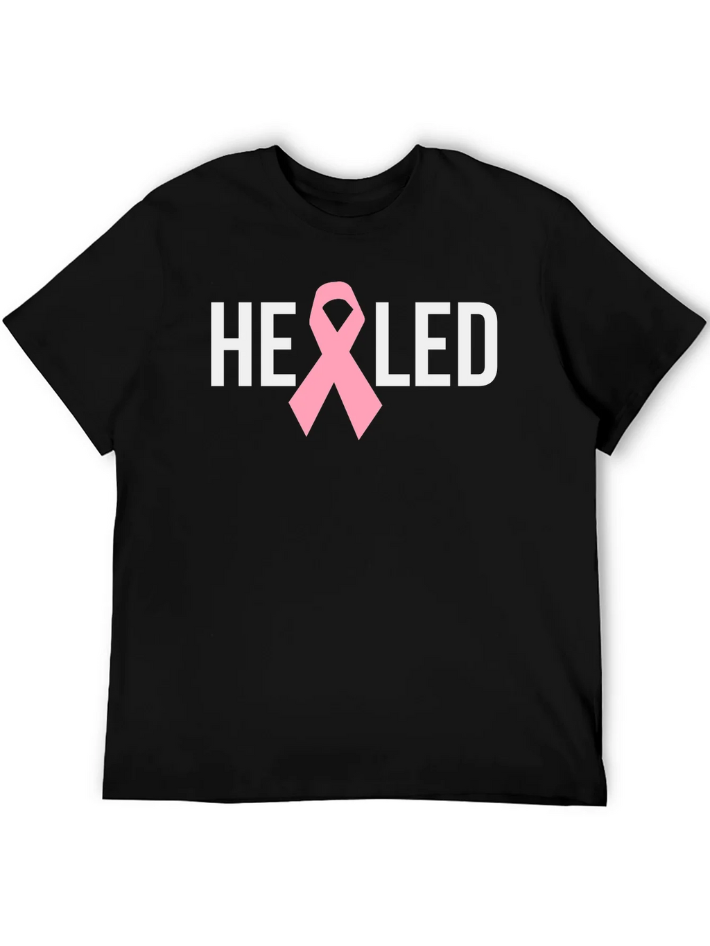 Healed Ribbon Tee - Breast Cancer Awareness