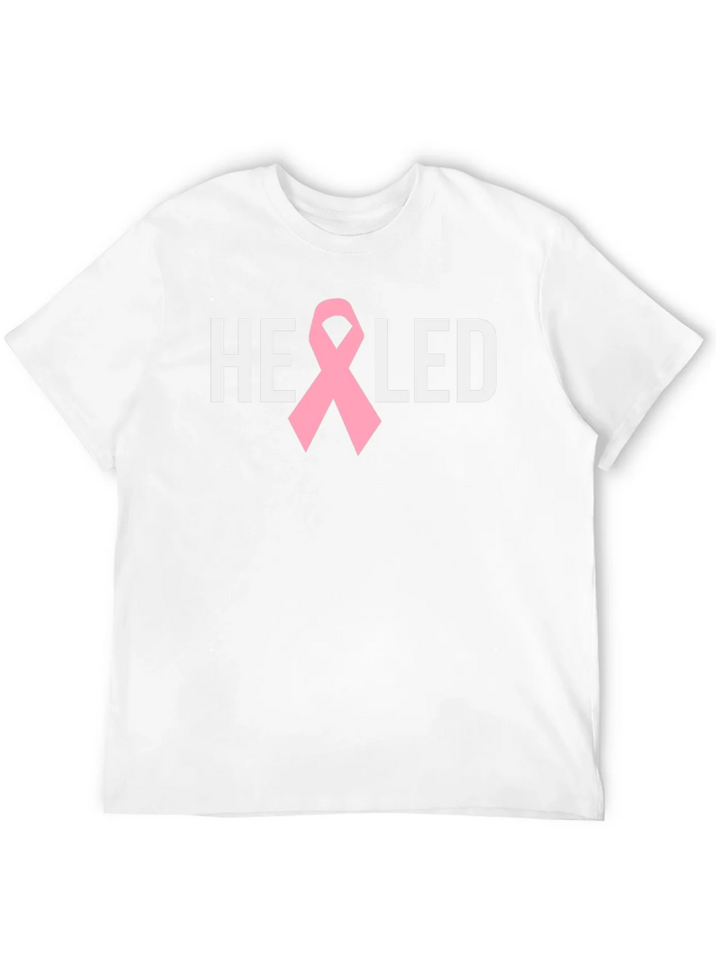 Healed Ribbon Tee - Breast Cancer Awareness