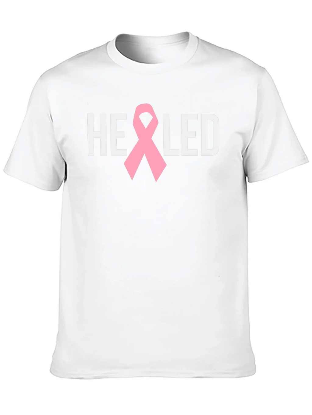 Healed Ribbon Tee - Breast Cancer Awareness