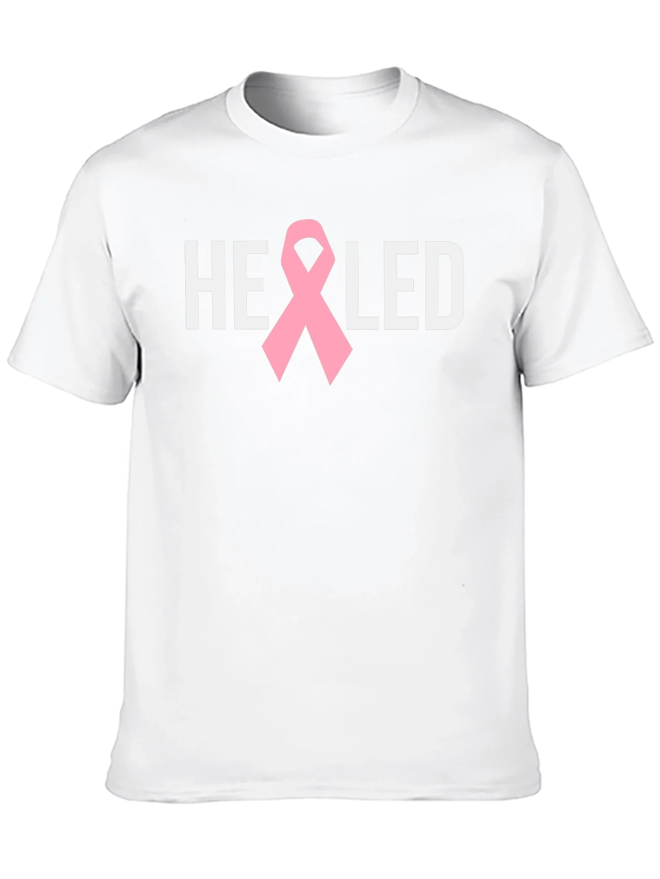 Healed Ribbon Tee - Breast Cancer Awareness